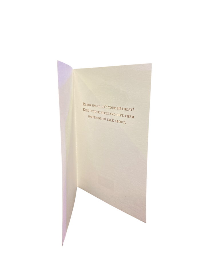 Small Town Greeting Card (Birthday)
