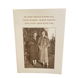 A Good Friend Greeting Card (Birthday)