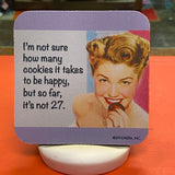 How Many Cookies Coaster