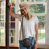 Jon Hart Leather Luna Crossbody