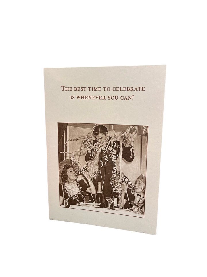 Celebrate Whenever Greeting Card (Congratulations)