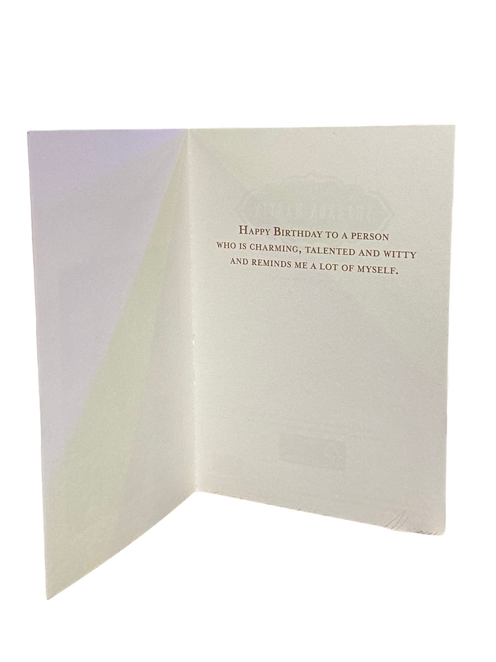 Friends Don't Judge Greeting Card (Birthday)