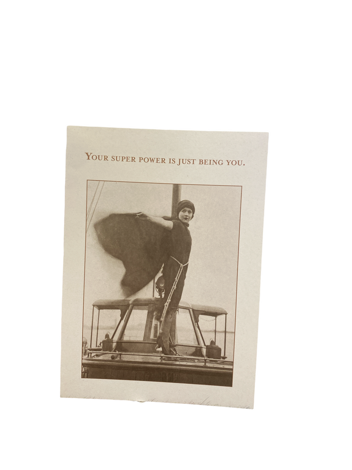 Your Super-Power Greeting Card (Birthday)
