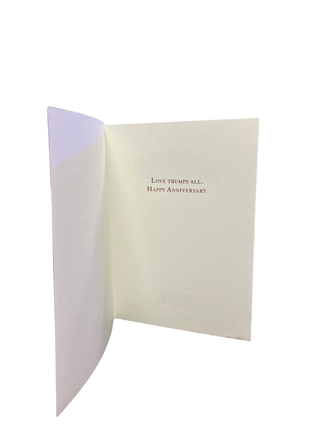 Deck Of Cards Anniversary Card
