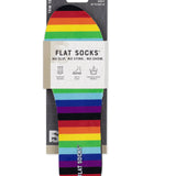 Flat Socks - Rainbow
