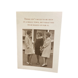 Small Town Greeting Card (Birthday)